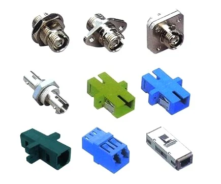 Fiber optic connector adapters