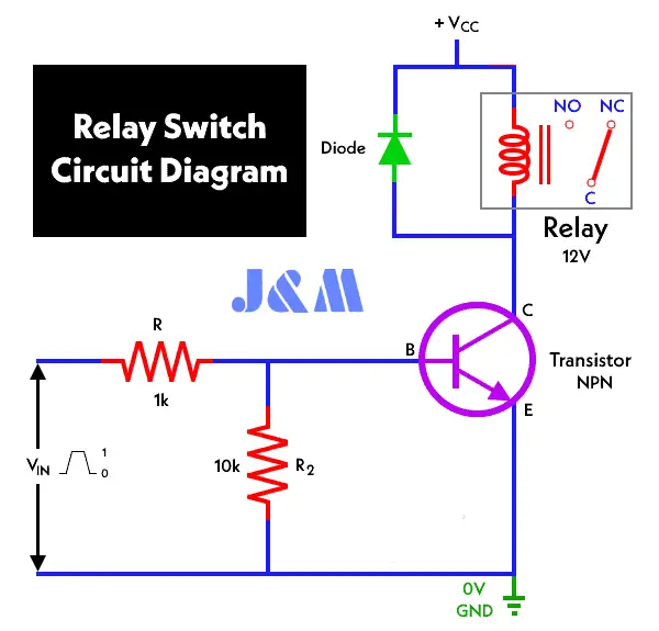 Relay as a Switch