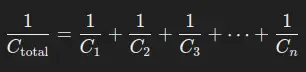 Calculate Total Capacitance