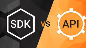 The differences between SDK and API