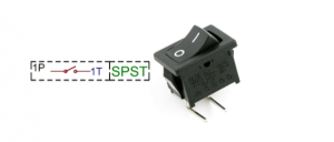 SPST (Single Pole Single Throw)