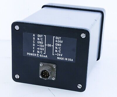 Current Sensitive Preamplifier