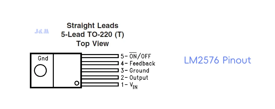 LM2576  Pinout