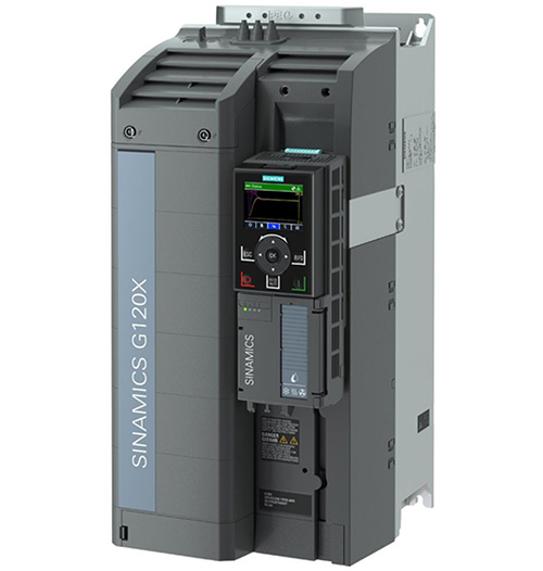 This VFD can be used with motors rated from 22 to 30 kW, depending on the operating voltage.